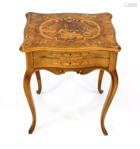 Side table with two drawers 19th ce