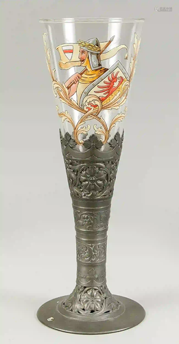 Historicism goblet, late 19th centu