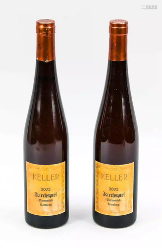 2 bottles Keller Kirschspiel Turmst