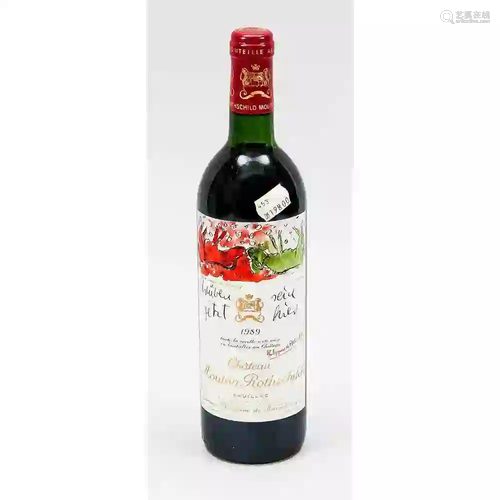 A bottle of ''Wendewein'' Chateau M