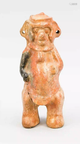 Ceramic cult figure of the Mayan cu