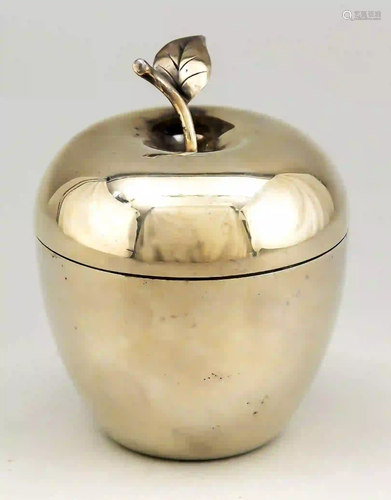 Lidded box, USA, 2nd half 20th c.,