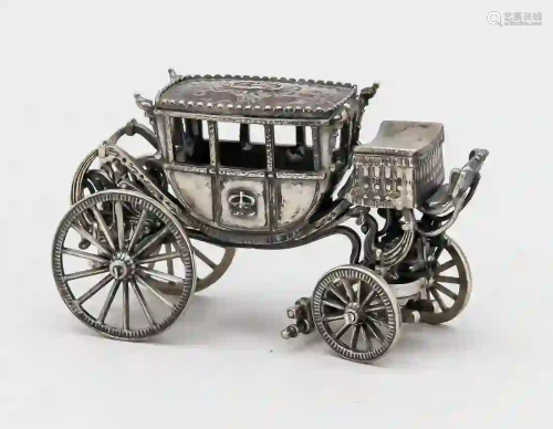 Miniature carriage, Italy, 20th cen