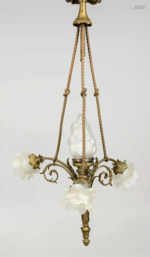 Historism ceiling lamp, late 19th c