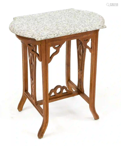 Art Nouveau side table around 1900,