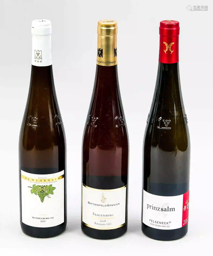 Small wine collection, consisting o