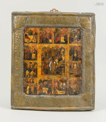 Field icon, Russia, 19th century, p