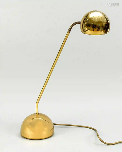 Table lamp, 20th c., hemispherical