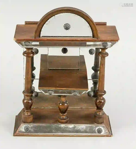 Miniature hanging shelf, late 19th