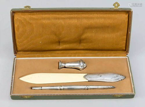 Three-piece writing set, Sweden, c.