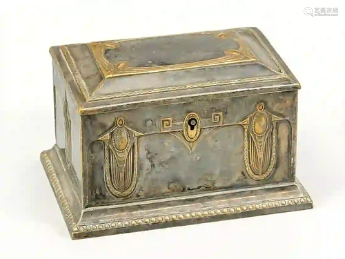 Art Nouveau lidded box, around 1900