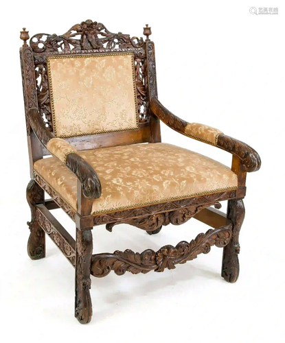 Large gentleman's armchair, histori