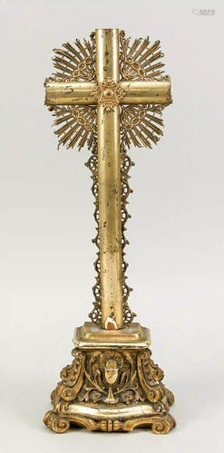 Altar cross, 19th c., baroque style