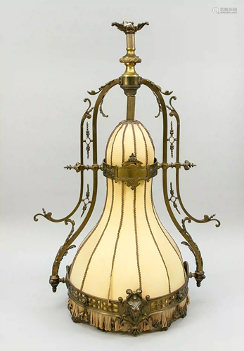 Large ceiling lamp, late 19th c. Or