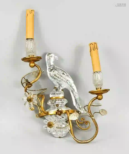 Murano wall lamp, 20th c., wall par