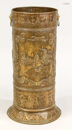 Umbrella stand, Holland, late 19th