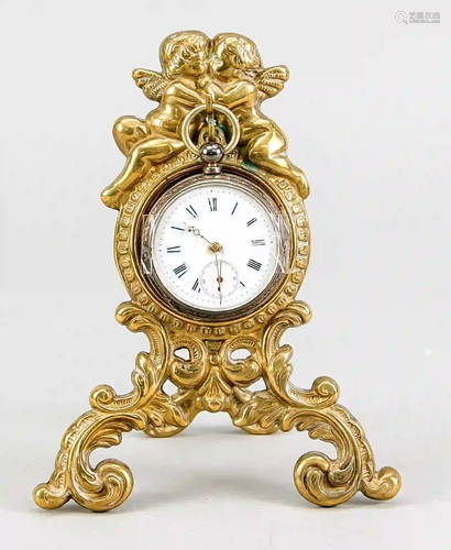 Pocket watch stand, late 19th centu