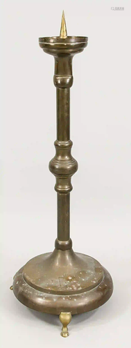 Large standing candlestick, 19th/20