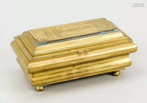 Casket for anointing oil, 19th cent