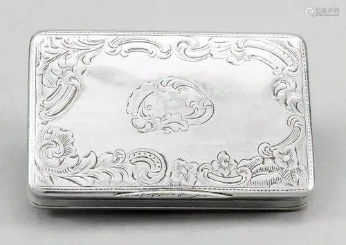 Case, France, 19th century, chased