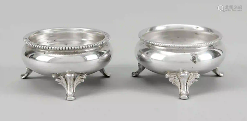 Pair of saliers, German, 19th centu