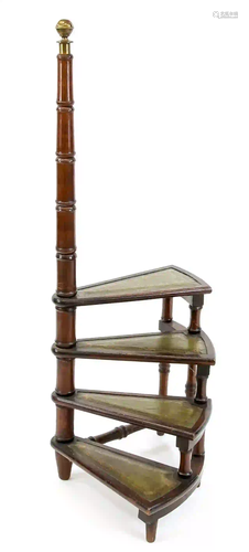 Library ladder, England, late 19th