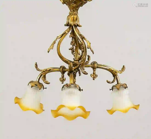 Ceiling lamp, 19th/20th c., cast me