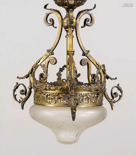 Historicist ceiling lamp, end of th