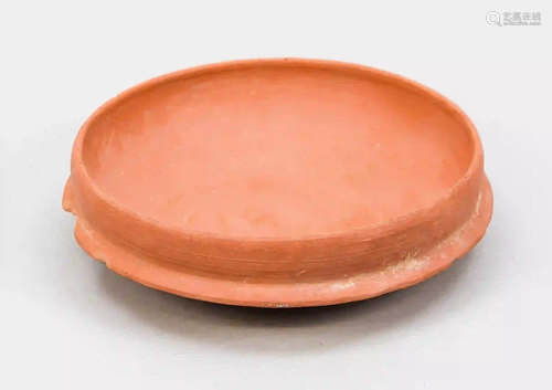 Bowl with flared rim/vessel lid, Ro