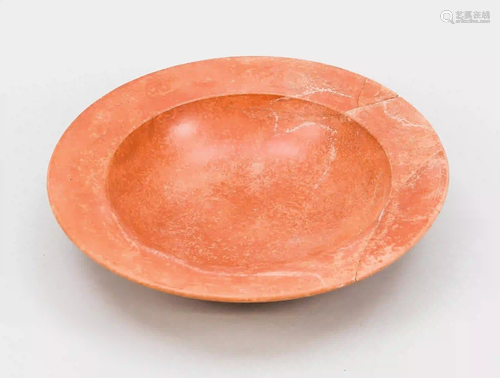 Large plate, Roman, ca 200 AD, terr