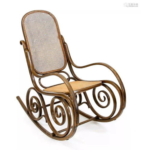 Rocking chair by Kohn/Hoffmann, 20t