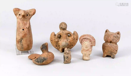 6 (Pre-) Colombian ceramics, age un
