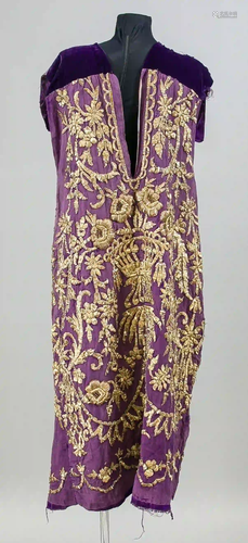 Ottoman robe, 19th century, with lu