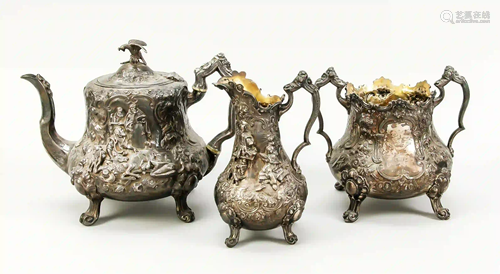 Three-piece tea centerpiece, Engla