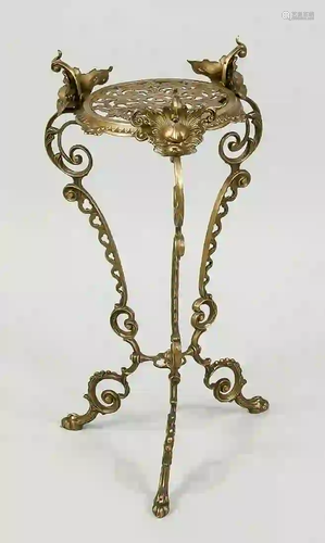 Side table, late 19th century, bron