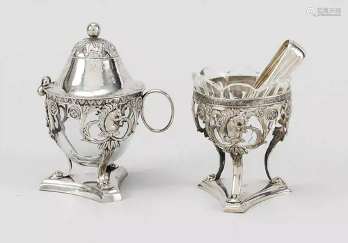 Two-piece empire set, early 19th c.