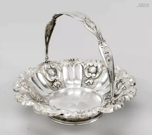 Large round handle bowl, Judaica,