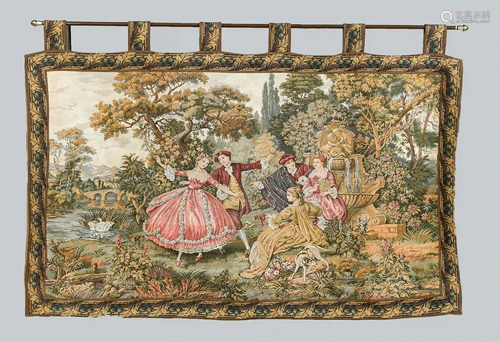 Historicism tapestry, 20th century.