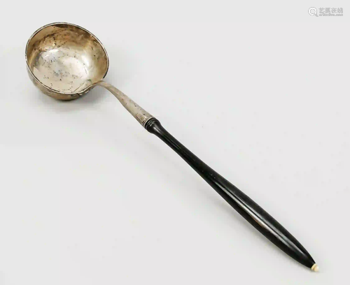 Soup ladle, probably 18th century,