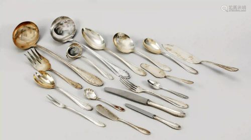 Remnant cutlery, German, 20th c.,