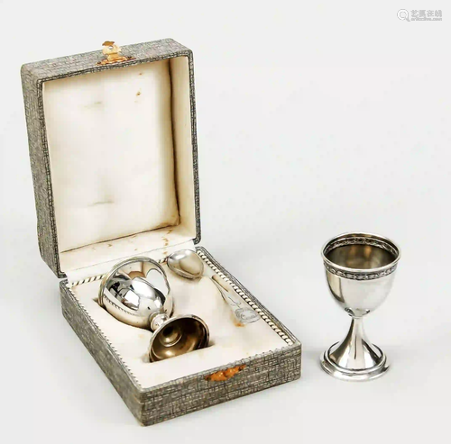 Two-piece baptism set, German, 1st