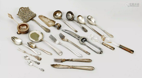 70 pieces of cutlery, 20th century