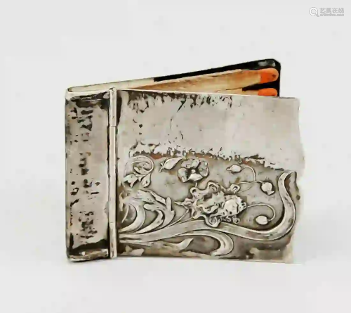 Art Nouveau case for matches, Germa