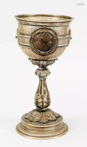 Goblet, German, c. 1900, maker's ma