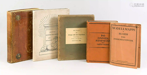 4 old books: 1 x Missale Monasticum