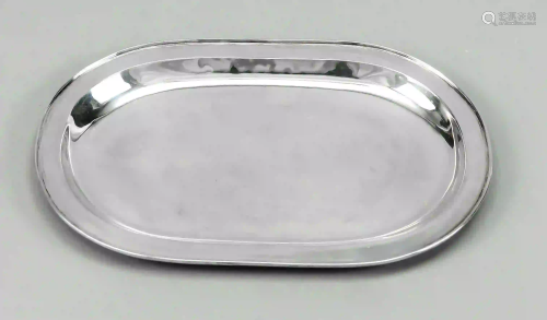 Oval tray, German, 20th century, si