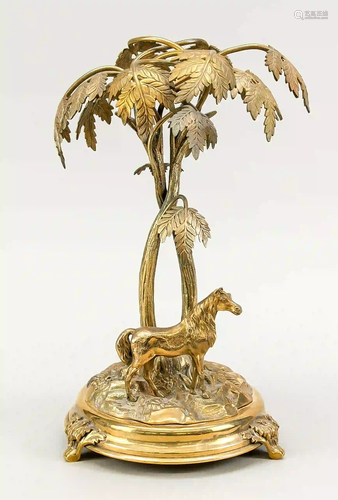 Table decoration, around 1900, bras