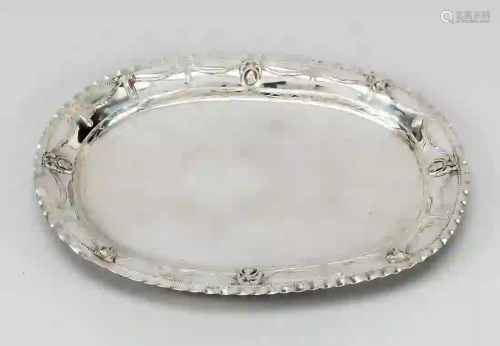 Louis-Seize oval tray, c. 1790, MZ