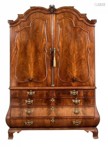 Dutch dresser-top cabinet end of th