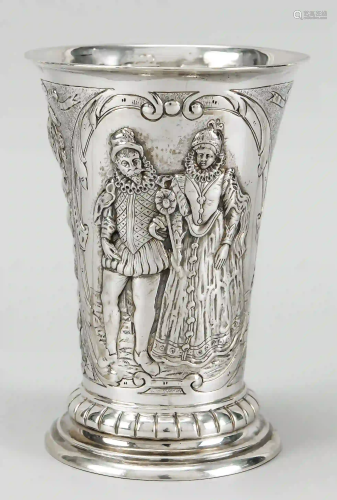 Large cup, around 1900, maker's mar